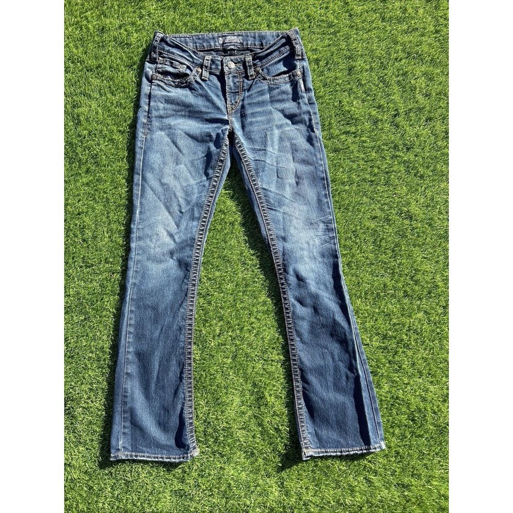 SILVER JEANS Denim Womens Size W28/L33 Aiko Bootcut Jeans